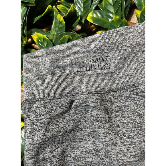 PINK ACTIVE Gray Leggings Size Medium - Picture 3 of 4